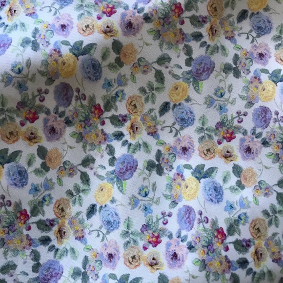 Silky Floral Midi Skirt - Picture 3 of 4